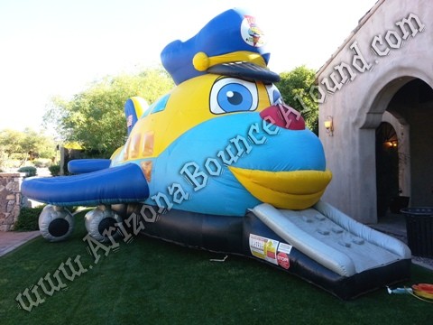 Jumbo Jet bounce house rentals